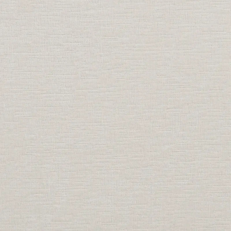 Queen White Fabric Upholstered Bed with Tall Wingback Headboard