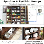 72 Farmhouse Kitchen Pantry Cabinet, Tall Storage Cabinet, Cupboard - N/A