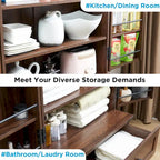 72 Farmhouse Kitchen Pantry Cabinet, Tall Storage Cabinet, Cupboard - N/A