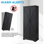 72 Farmhouse Kitchen Pantry Cabinet, Tall Storage Cabinet, Cupboard - N/A