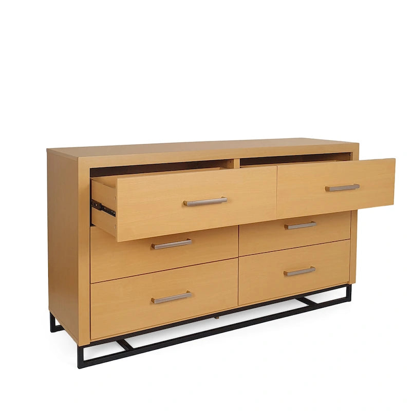 6 Drawer Double Dresser
