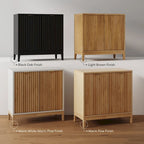 Jasper Modern Sideboard, Kitchen Storage Cabinet with Fluted Doors