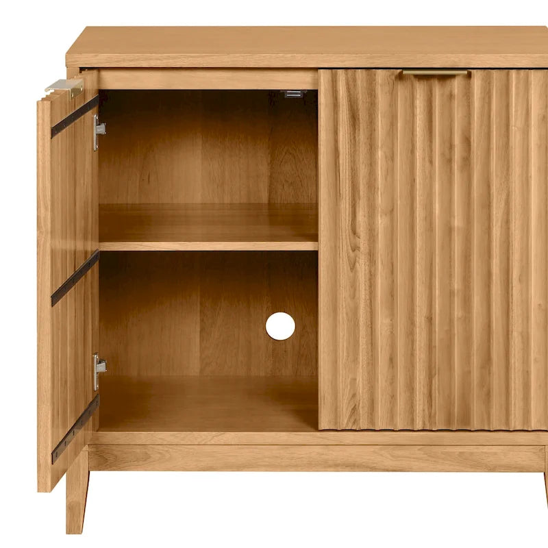 Jasper Modern Sideboard, Kitchen Storage Cabinet with Fluted Doors