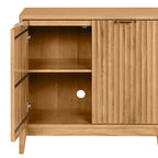Jasper Modern Sideboard, Kitchen Storage Cabinet with Fluted Doors