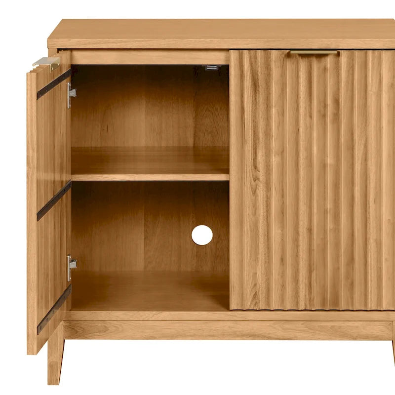 Jasper Modern Sideboard, Kitchen Storage Cabinet with Fluted Doors