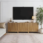 Jasper Modern Sideboard, Kitchen Storage Cabinet with Fluted Doors