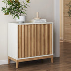Jasper Modern Sideboard, Kitchen Storage Cabinet with Fluted Doors