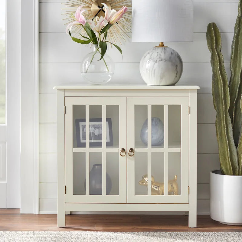 2-Door Glass Cabinet