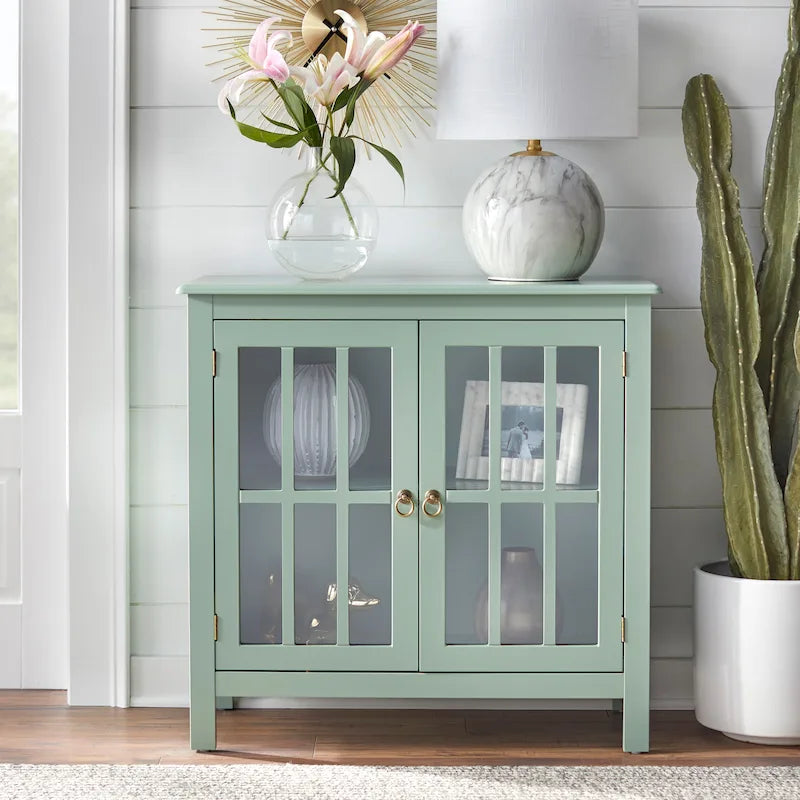 2-Door Glass Cabinet