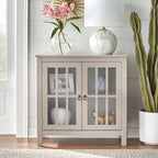  Portland 2-Door Glass Cabinet