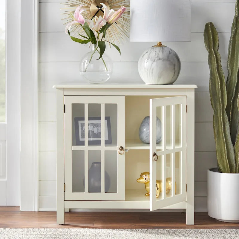2-Door Glass Cabinet