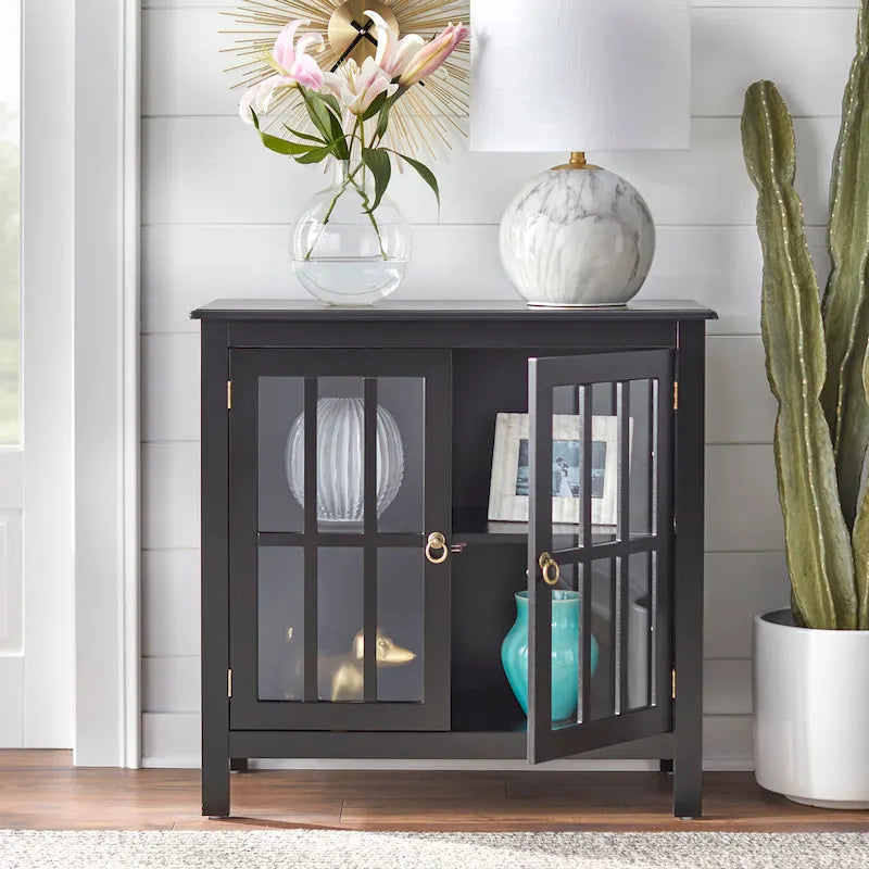 2-Door Glass Cabinet