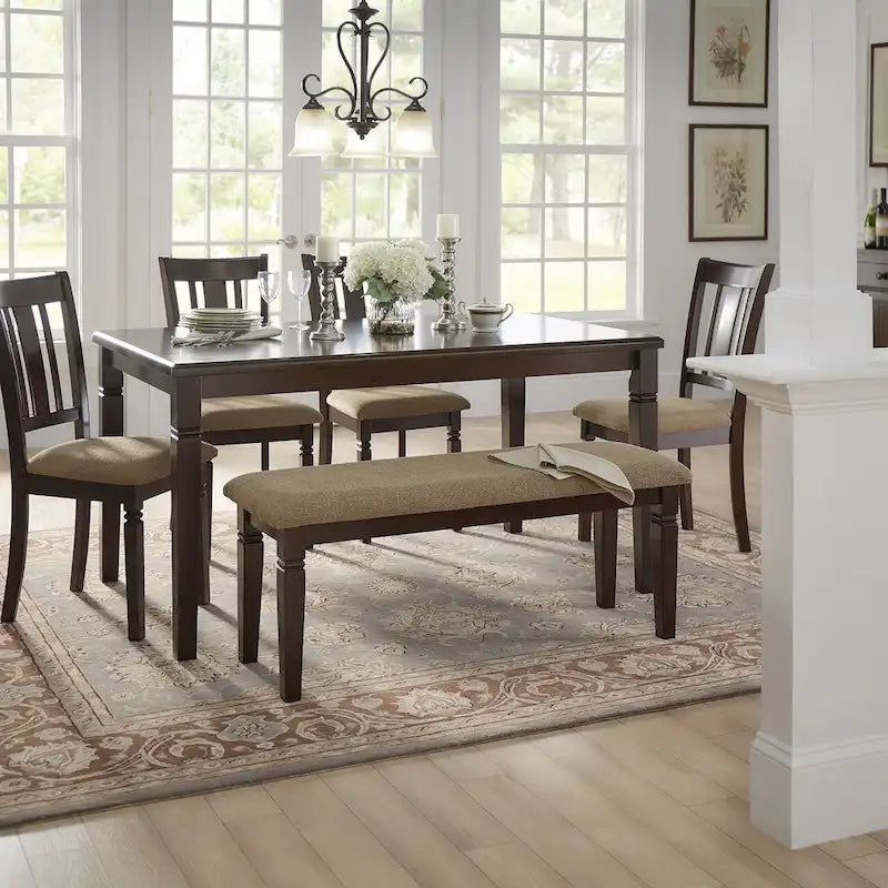 Lynn Espresso Finish Dining Set by  Classic