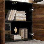 54.3 Home Office Computer Desk Corner Desk With Drawers and Cabinet