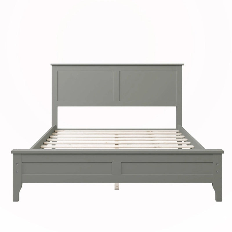 Solid Wood Full Platform Bed