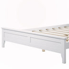Solid Wood Full Platform Bed