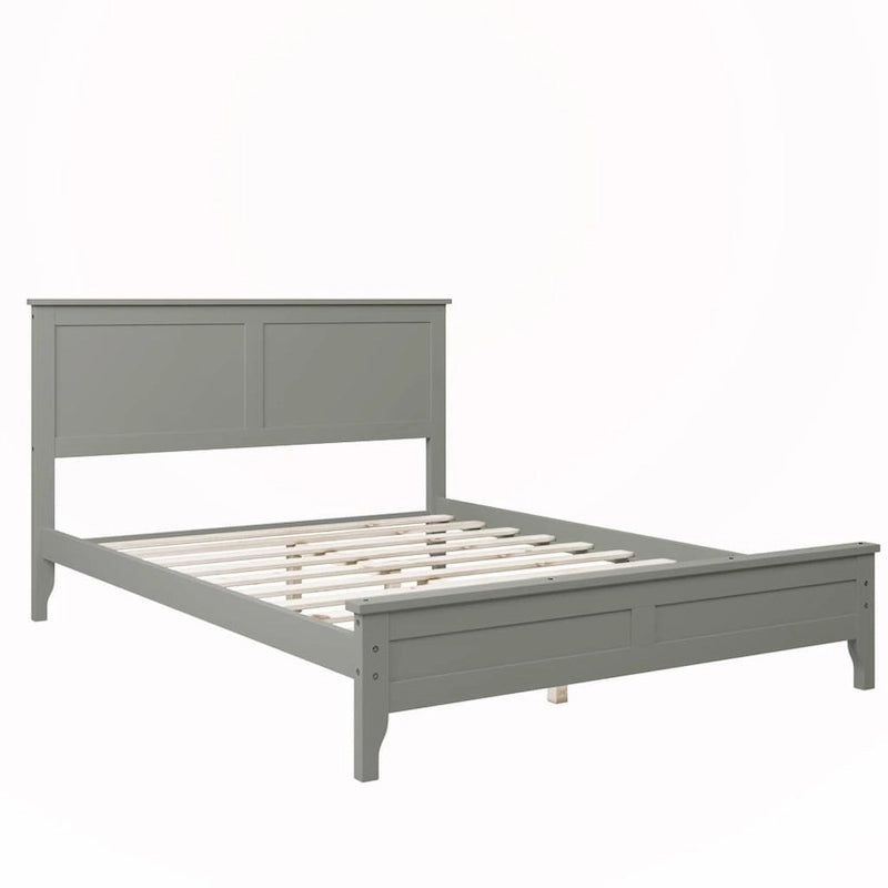 Solid Wood Full Platform Bed