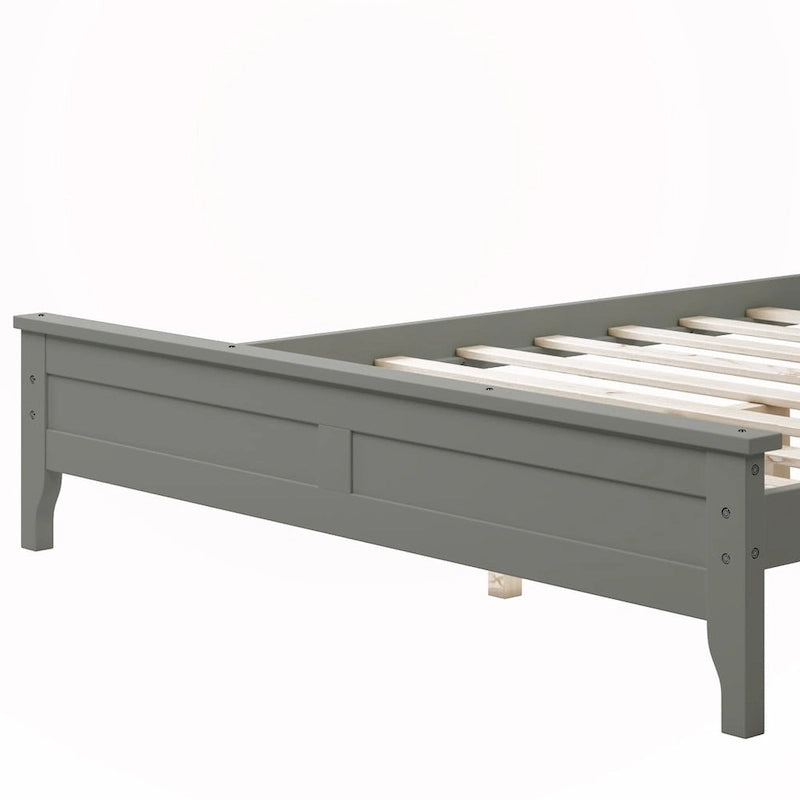 Solid Wood Full Platform Bed