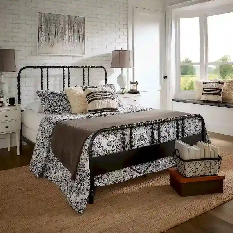 Georgia Metal Spool Bed by  Classic