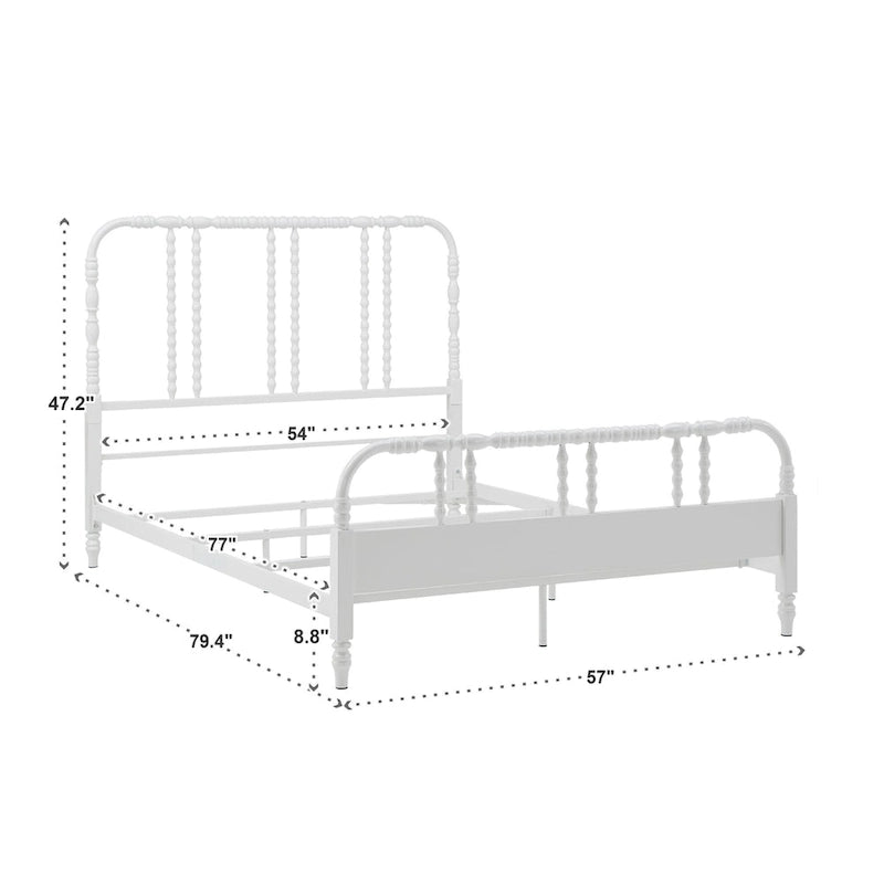 Metal Spool Bed