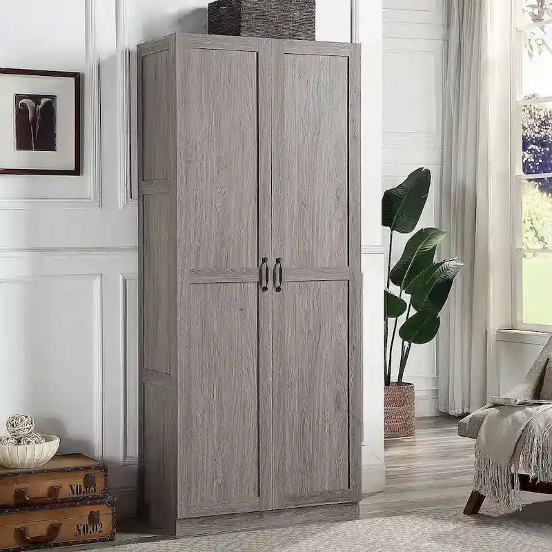  Hopkins Modern 7 Shelf Freestanding Storage Closet