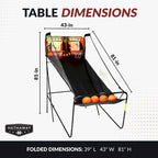81-in Dual Basketball Arcade Game with LED Scoring