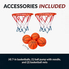 81-in Dual Basketball Arcade Game with LED Scoring