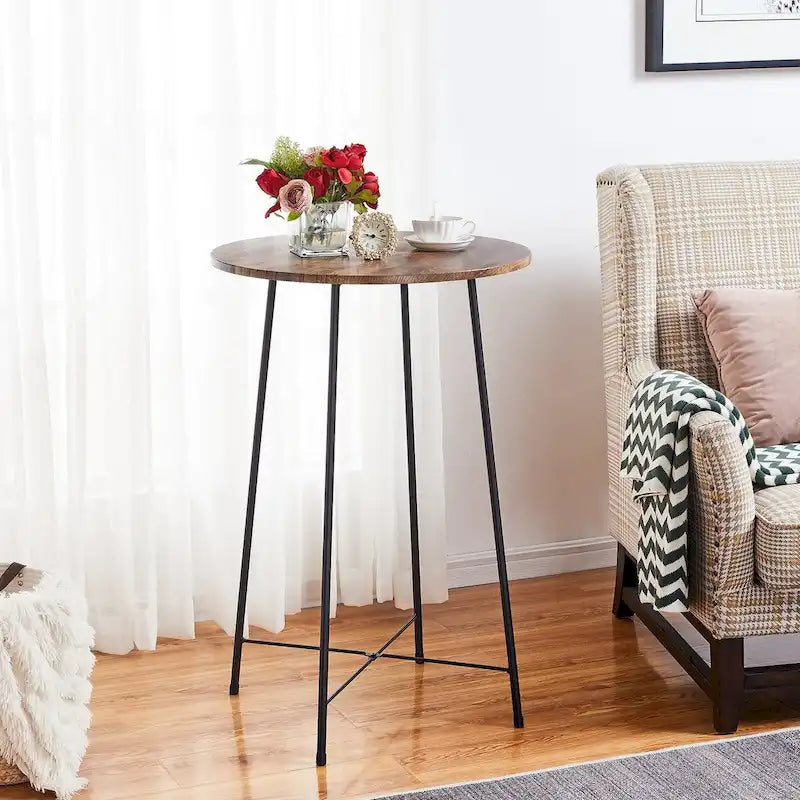 Bistro Pub Round Dining Table