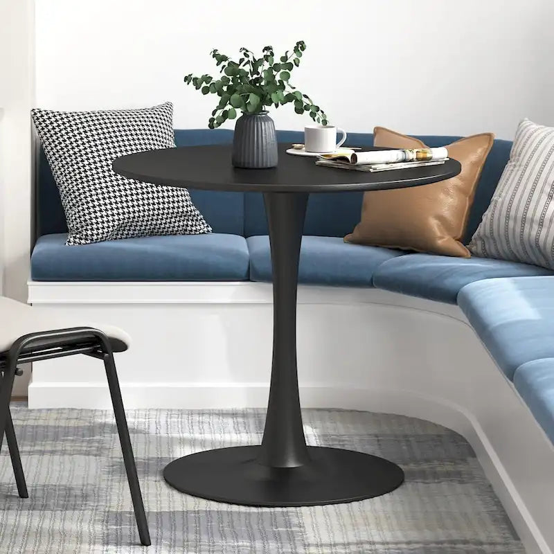 Mid-Century Modern Round Tulip Dining Table