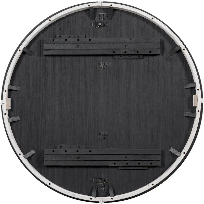 5-Piece Dining Set with Round Extendable Dining Table and Chairs