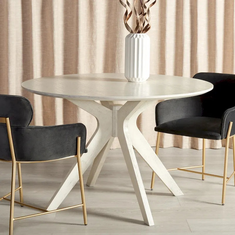 46-inch Round Dining Table - 46Wx46Dx30H